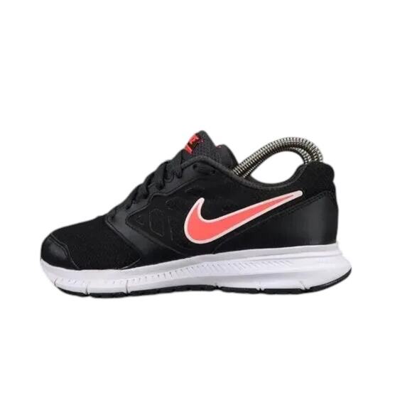 Nike Shoes Womens 6 Sneaker Athletic Trainers Running Downshifter 6 Active Black - Picture 3 of 14